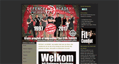 Desktop Screenshot of defenceacademy.nl